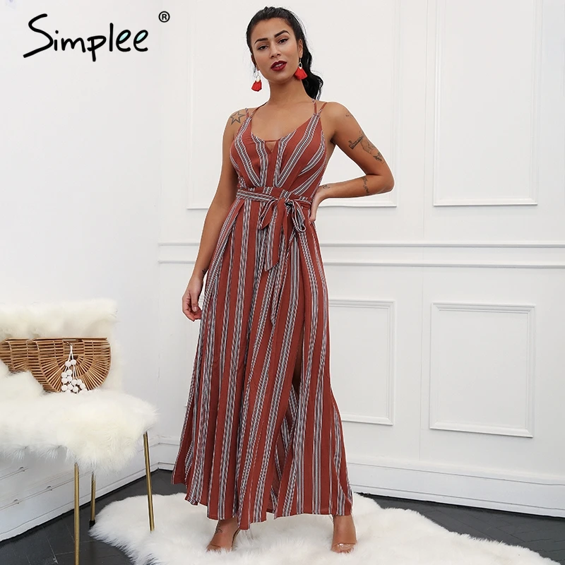 Simplee Сексуальная v шеи спинки с высокой талией комбинезоны комплекты для игр в