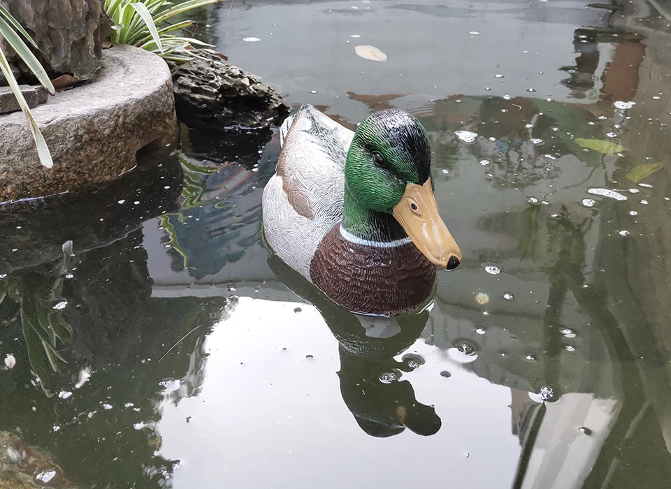 Манки для охоты на уток 3D охотничья игра Mallard водяная Сова стойка Sentry Drake 14in