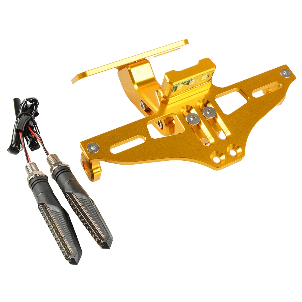 Мотоцикл номерной знак держатель светодиодный светильник для suzuki Bandit GSF1200 GSXR1100 GSX