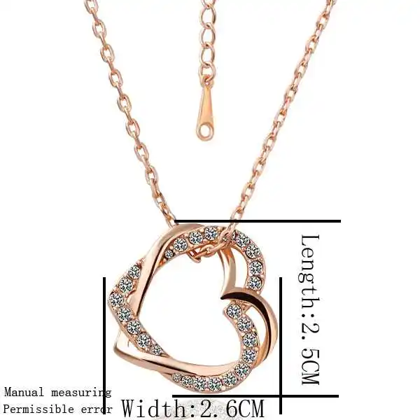 KITEAL exo Gold color Perfume women pendants golden heart love Valentine's Day gift collar Elegant | Украшения и аксессуары