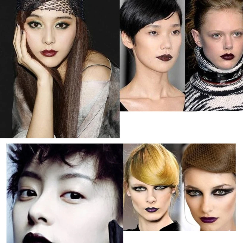 Профессиональная косметическая водостойкая помада Vampire Готическая