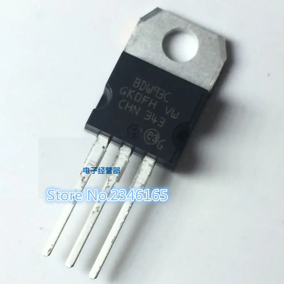 10 шт. BDW93C TO-220 BDW93 до 220 NPN транзистор Дарлингтона новый оригинальный | Электронные