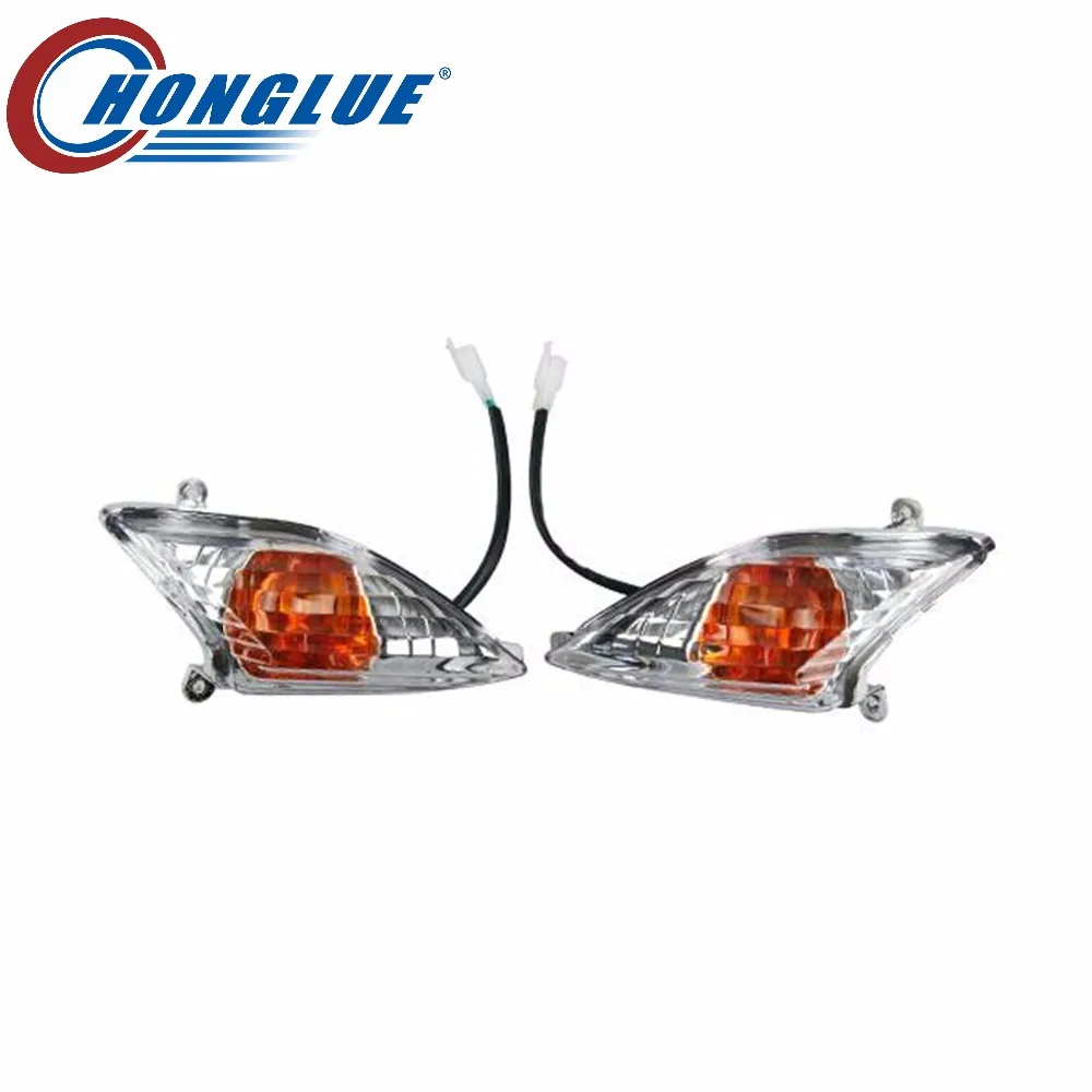 Мотоцикл аксессуары для YAMAHA 4V CYGNUS-X 2006-2010 мотоцикл Скутер передний указатель поворота в сборе Передний сигнальный светильник