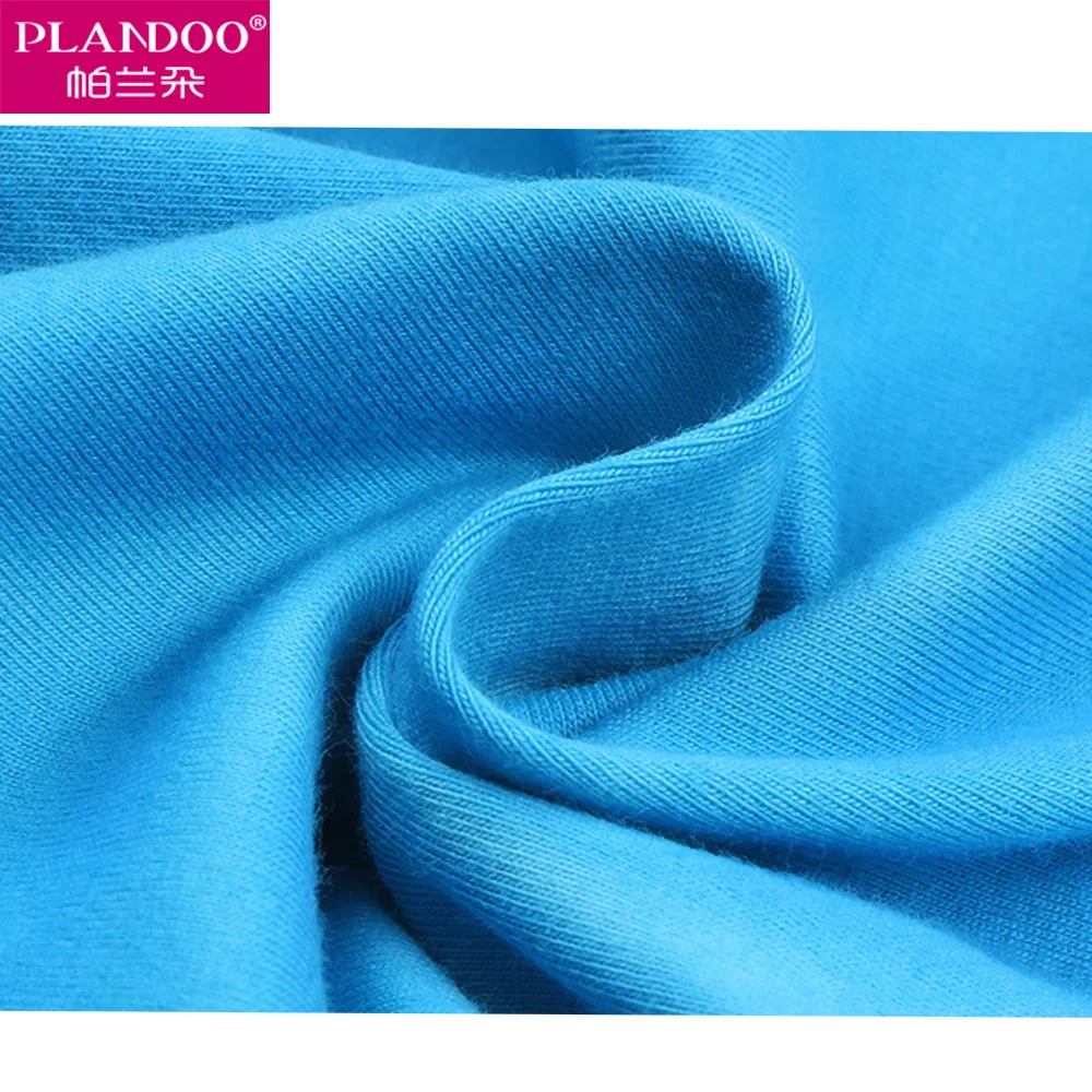 PLANDOO 2017 Моды Мужской Underwear Специальные U Выпуклая 4 Шт. Пакет 100% Хлопок Боксер Шорты