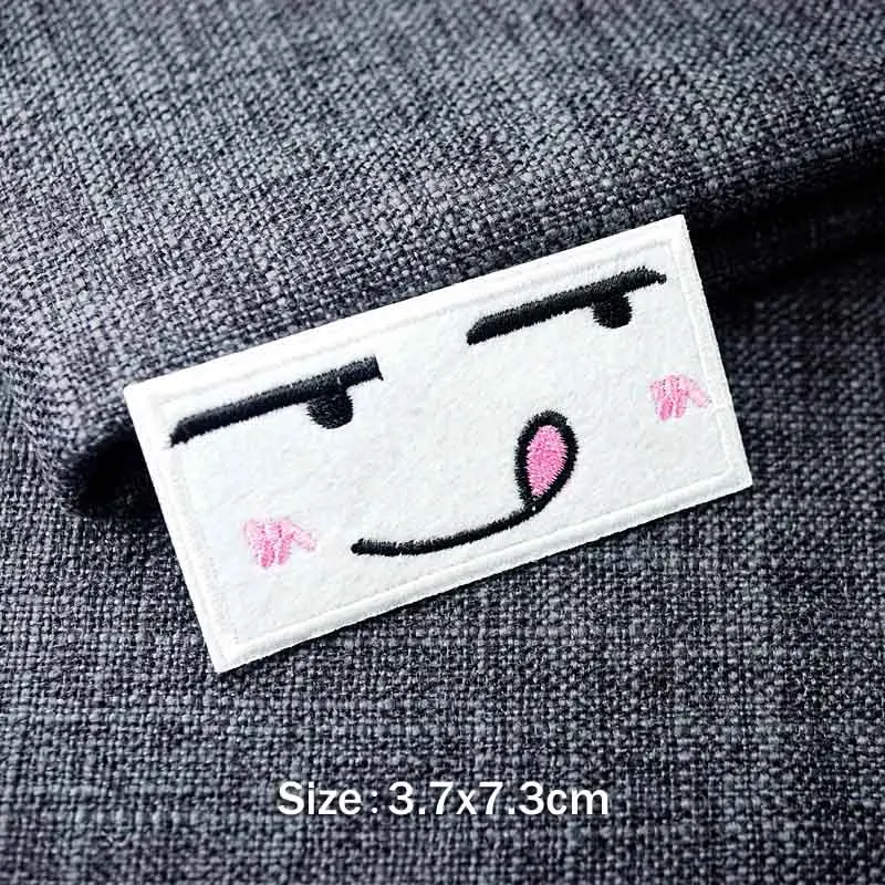Выражение червя цветок вышитые значки нашивка Джинсы Сумка Одежда шитье