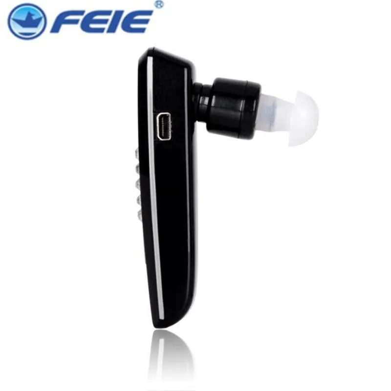 Перезаряжаемый BTE слуховой аппарат S-101 Bluetooth усилитель для наушников недорогой глухий аппарат для обоих ушей