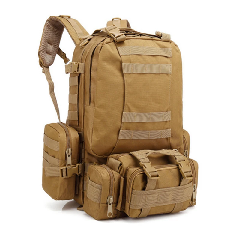 Спортивный рюкзак B79 для отдыха на природе горный камуфляжный двойной