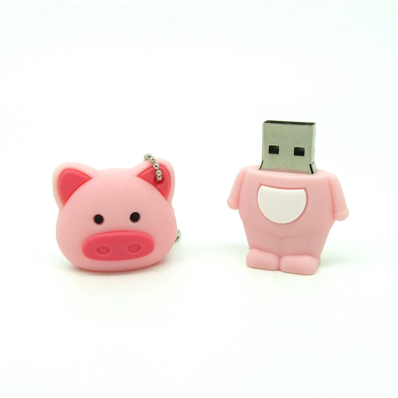 Новое поступление в виде розовой свинки флэш накопитель usb флеш mini с любимыми