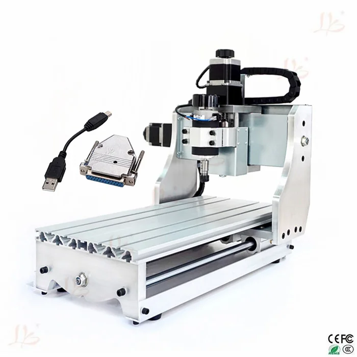 4 осевой токарный станок с ЧПУ фрезерный шариковым винтом 3020 USB адаптером|router cnc|cnc