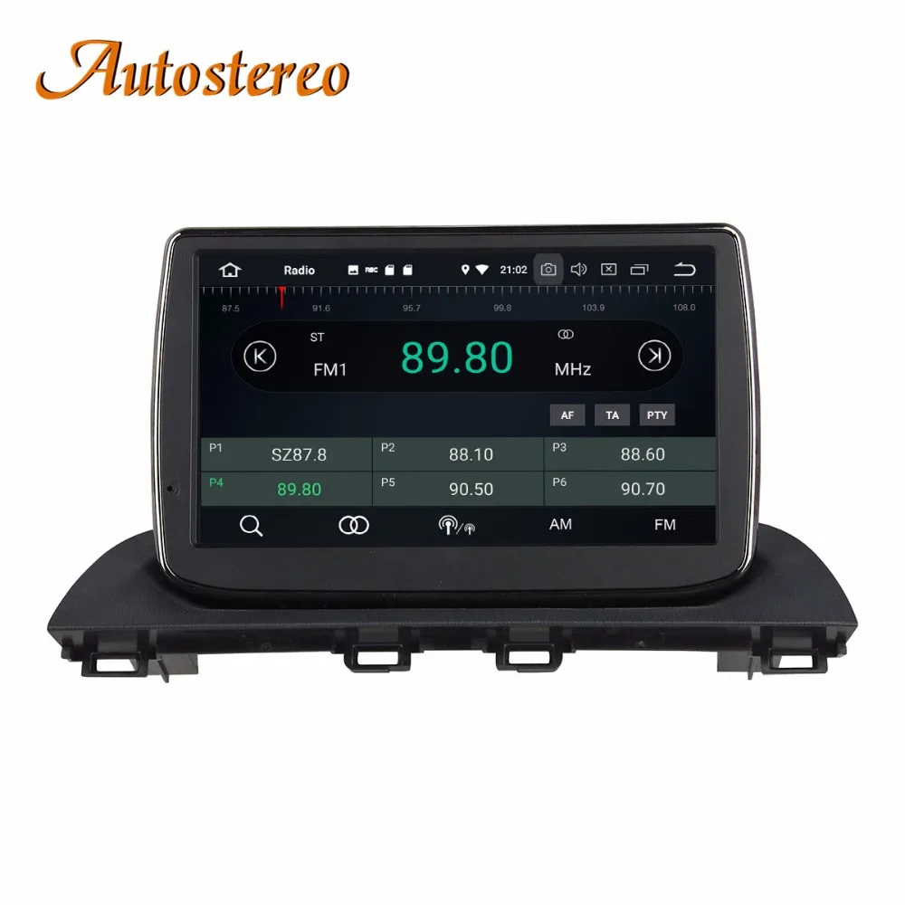 Автостерео Android 9 4+ 32G Автомобильный CD dvd-плеер gps навигация для Mazda 3 Axela+ головное устройство мультимедийный плеер магнитофон