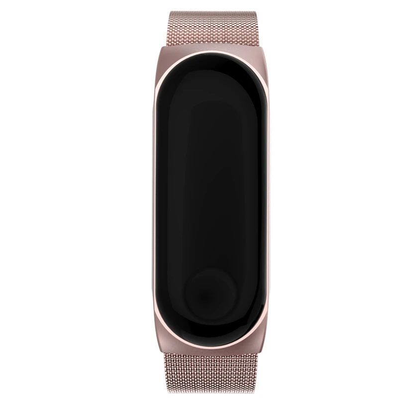 Металлический ремешок Milans для Xiaomi Mi band 3 умный Браслет Miband браслеты из