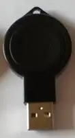 black-black Магнитное Беспроводное зарядное устройство из цинкового сплава для Apple Watch - Тип штекера: black-black