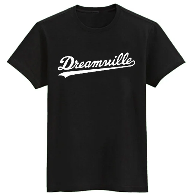 J.COLE же стиль футболка s короткий рукав Футболка Dreamville Мужская Хип Хоп бренд Jermaine с