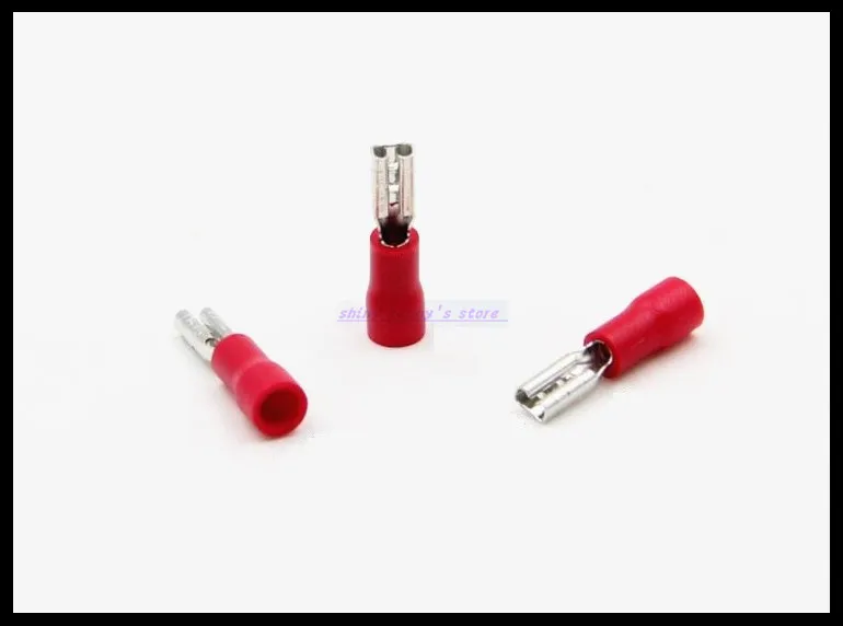 200 шт./лот FDD1.25-110(5) Red 22-16 AWG 0 5-1 5 мм2 женский изолированный Электрический обжимной