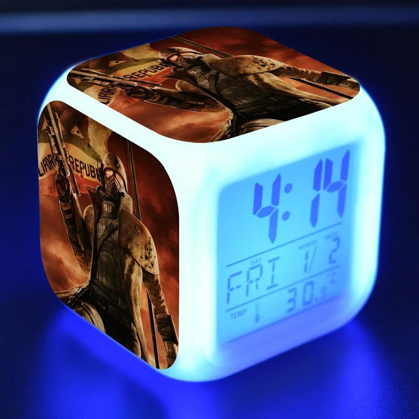 Мультяшный будильник детские игрушки Led reloj будильник, цифровой Электронные часы с будильником wake up light table reveil wekker - Цвет: 15