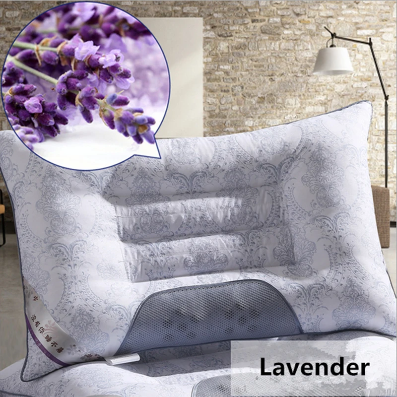 lavender Комфорт магнитная подушка для здорового сна Лаванда гречиха Cassia семян средства ухода за кожей шеи Подушка терапевтическая подушки для шеи - Цвет: lavender