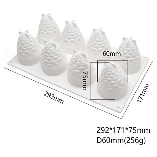 1 шт. силиконовая мышь торта 3D шишка Форма для пасхи Рождество трюфели десертов
