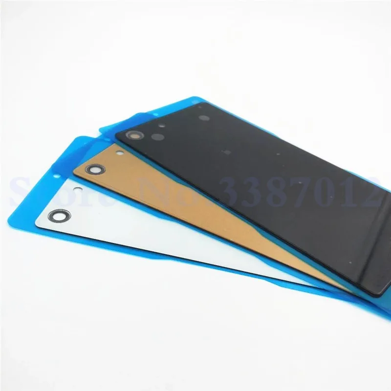 Новый корпус для Sony Xperia M5 E5603 E5633 задняя крышка батарейного отсека стеклянный