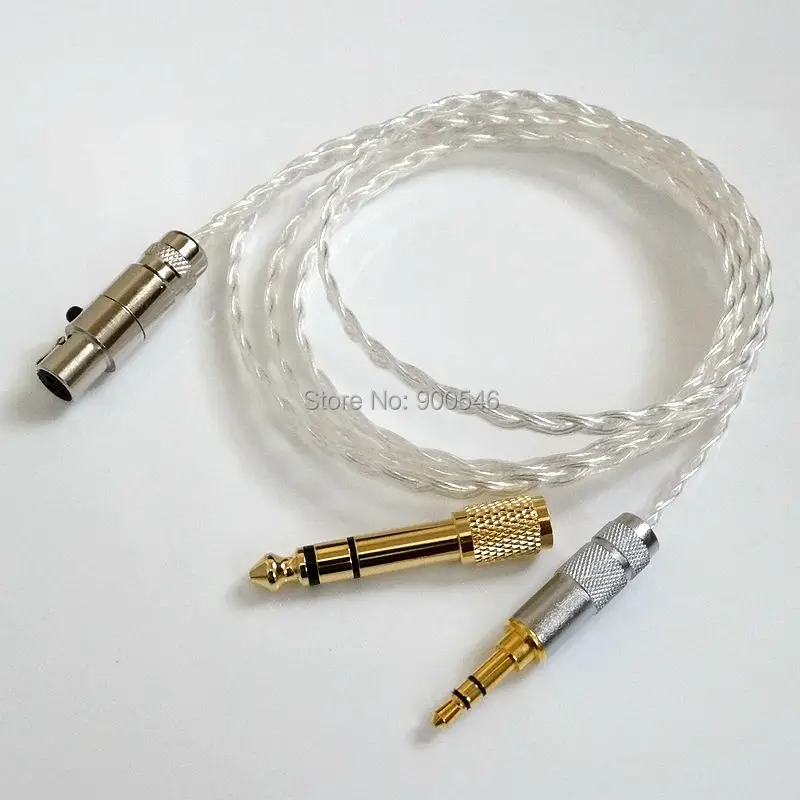 1 5 м футов 6 ядер 4N OCC посеребренный кабель для наушников обновленный AKG K240 K242 K271 K272