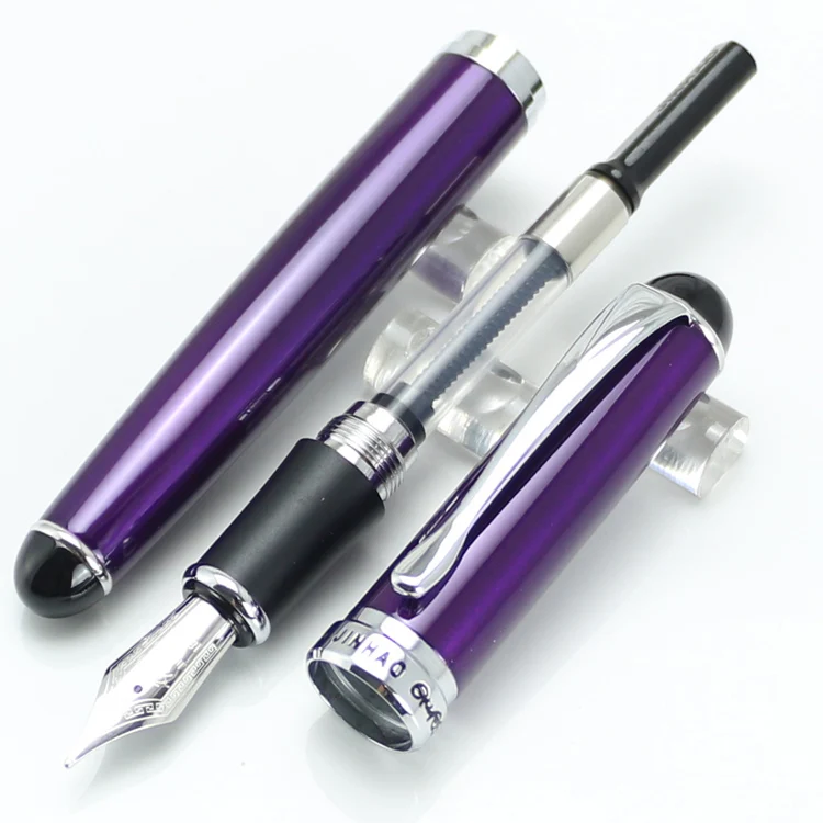 JINHAO 750 ручка деловые и письменные принадлежности фиолетовый серебряный