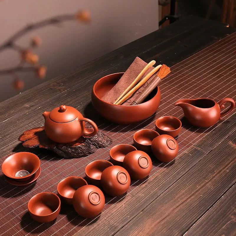 Исин ГЛИНА КРАСНЫЙ ча Си * чаша для воды чайных чашек|bowl|bowl clayfor cup |