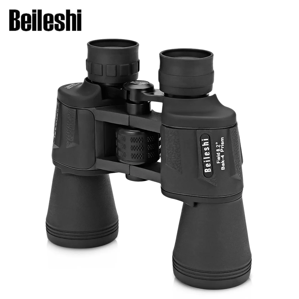 20X50 Бинокль 56 M/1000 M HD Vision широкоугольный призматический бинокль открытый складной