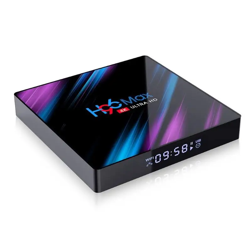 ТВ приставка H96 4K Max 3318 2+ 16G/4+ 32G/4+ 64G Android 9,0 ТВ приставка для ЕС/США/Великобритании/Австралии