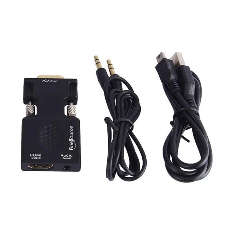 Мужчина VGA к HDMI Женский 1080 P для конвертер адаптер высокой четкости ТВ или