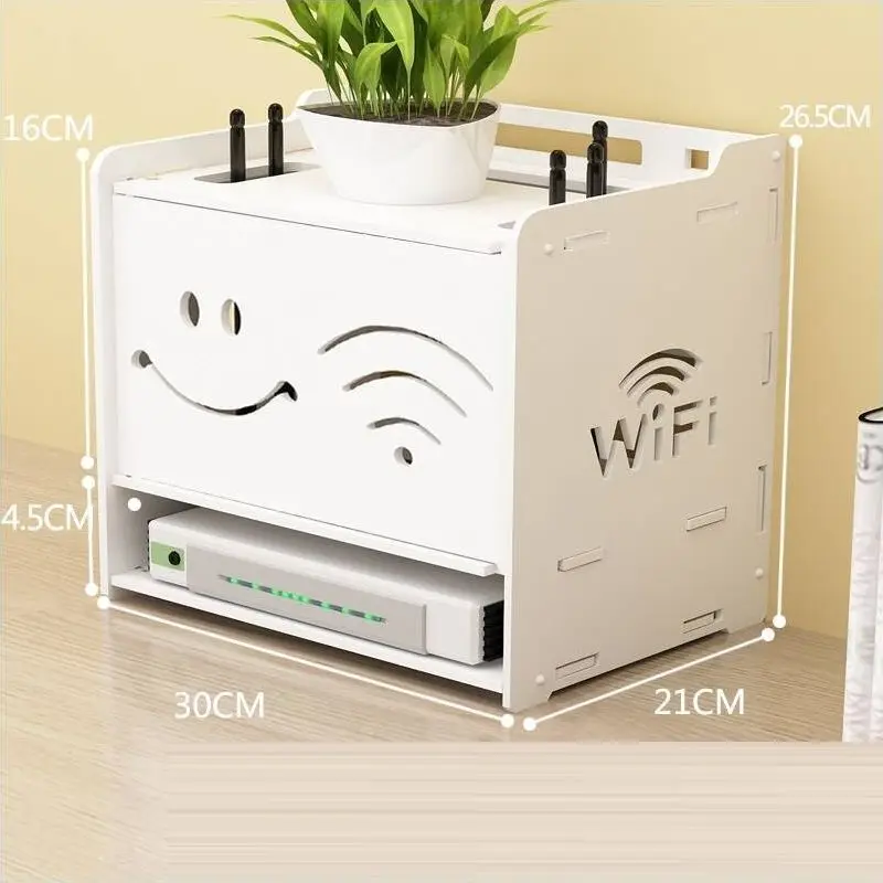 MODEL L Украшение маршрутизатор Европа Экранирование wifi гостиная шкаф розетка крышка полка стеки стеллаж для хранения ТВ приставка - Цвет: MODEL L