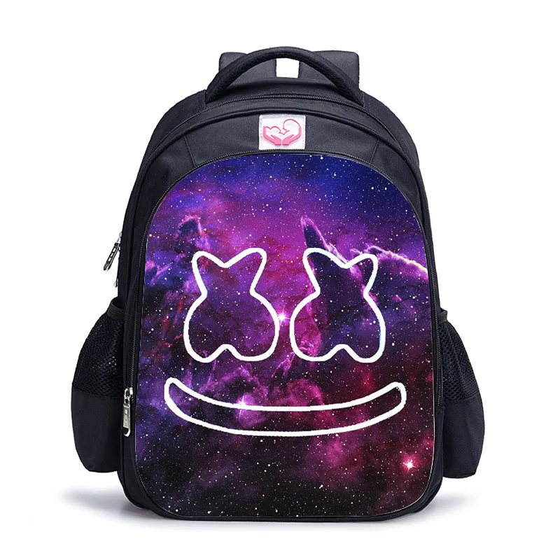 Детский Школьный рюкзак Marshmello, школьный рюкзак для мальчиков и девочек, рюкзаки для девочек, Mochila Escolar Menina - Цвет: big20