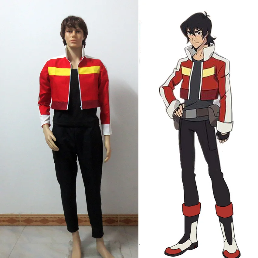 Voltron: Легендарный Защитник Кейта костюм для косплея полный комплект топ + брюки