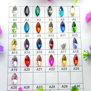 Стеклянный кристалл 8 размеров