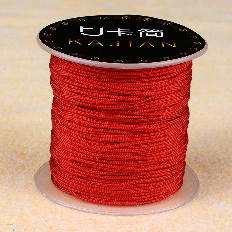 Color 8 A 1mm Минимальный заказ = 1 шт., веревка для драгоценностей 1/1. 5 мм,,, ожерелье, браслет, ювелирный кабель для принадлежностей/шнура/струны/нитки, не выцветающие - Цвет: Color 8 A 1mm