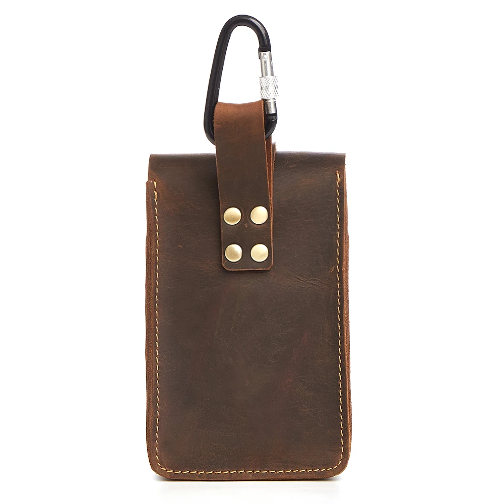 Сумка на пояс из натуральной кожи для мужчин 6337|travel waist pack|travel waistleather packs |