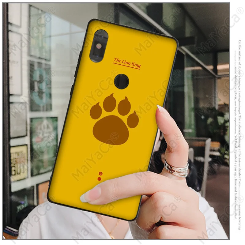 MaiYaCa Король Лев Pumba Hakuna Matata мягкий силиконовый черный чехол для телефона для Xiaomi mi Note 3 6 8 8SE mi X 2 2S Red mi 5 Plus Note 5
