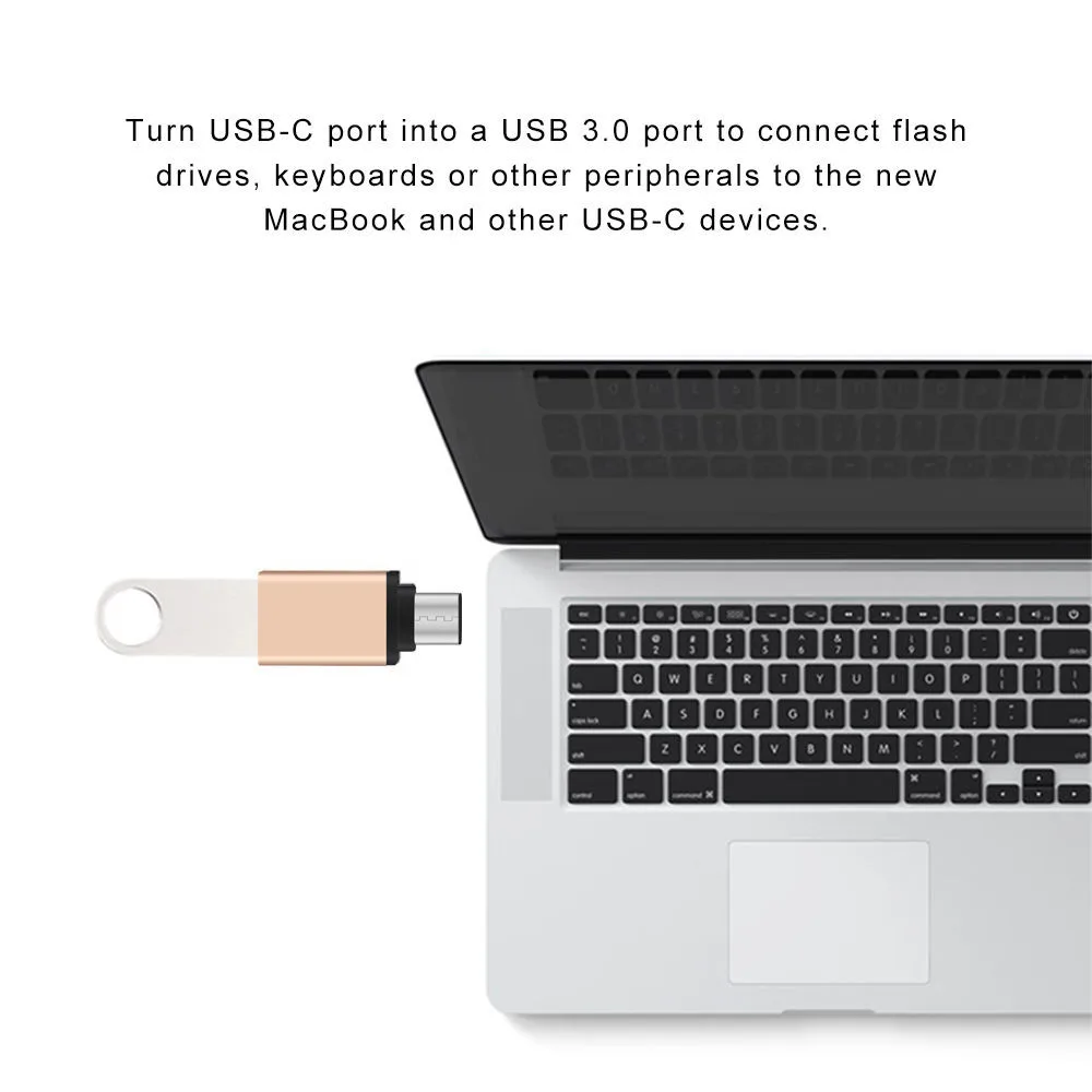 Высокое качество алюминиевый сплав USB-C type C Мужской USB 3,0 Женский OTG Синхронизация данных для Macbook и ПК компьютер и ноутбук