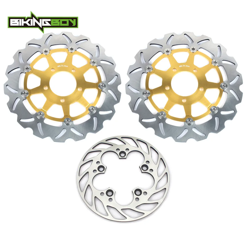 BIKINGBOY для Suzuki GSX R 1000 03 04 2003 K3 K4 GSXR 600 750 2004 2005 05 K5 спереди и сзади тормозные диски