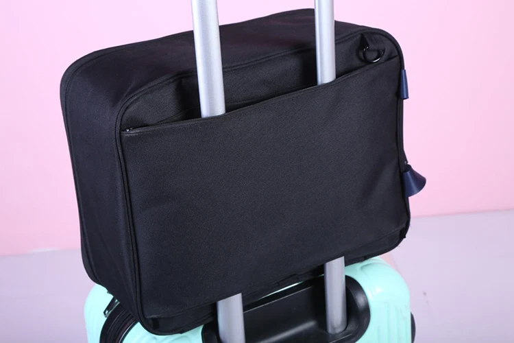 Wobag модные холщовые женские дорожные сумки для багажа сумка для переноски с плечевым ремнем складная Одежда Органайзер для туалетных принадлежностей