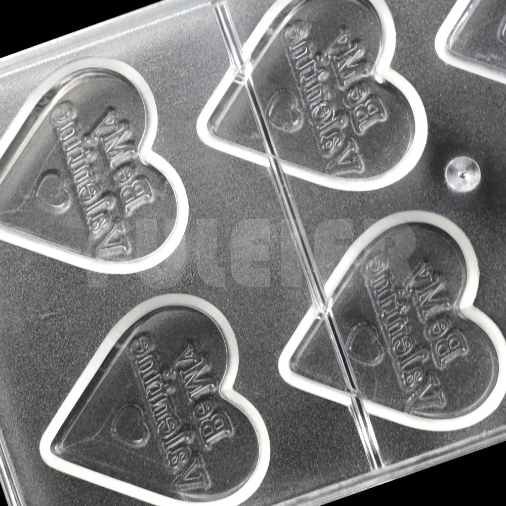 Форма для шоколада в форме сердца подарок на день Святого Валентина инструмент