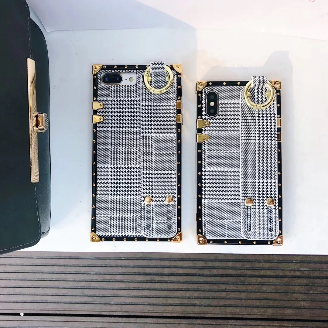 Модный простой чехол &quotгусиная лапка&quot для iPhone Xs Max Xr X 7 8plus 6 6splus задняя крышка