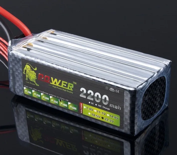 Lion Power Lipo battery 22.2V 2200MAH 40C 6S Max 45C fast charing RC | Игрушки и хобби