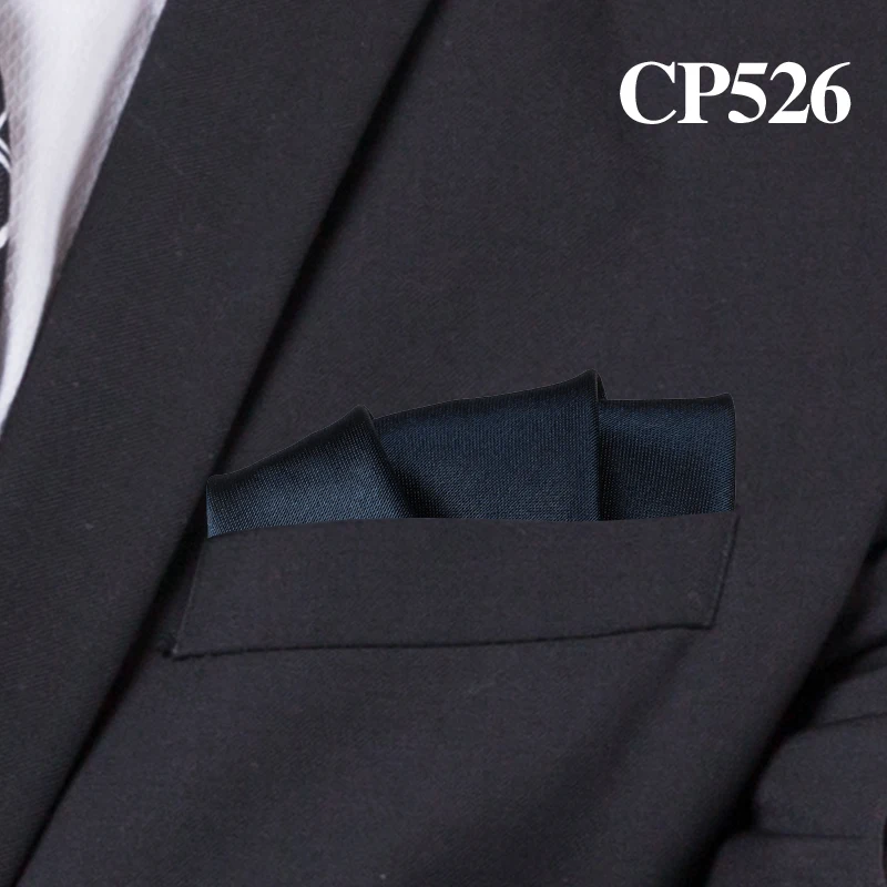 CP526 Атласный носовой платок для мужчин карамельный цвет мужские s костюмы Карманный квадратный бизнес полотенце для сундуков носовой платок - Цвет: CP526