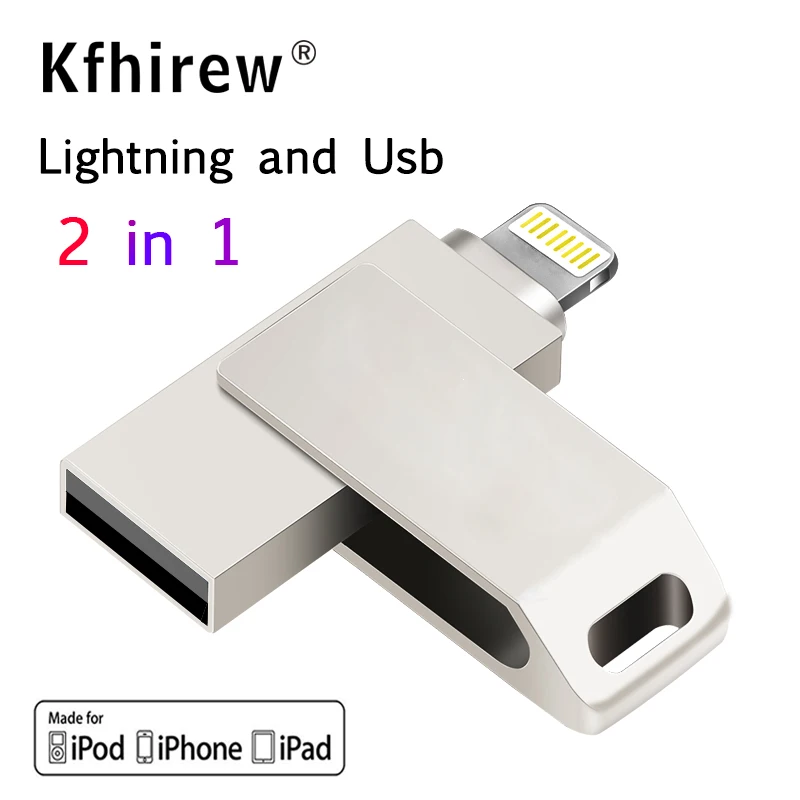 Новинка 2019 Usb флеш-накопитель iOS для iPhone/iPad USB флешка ручка-накопитель iPhone6 7 8 X XS XR
