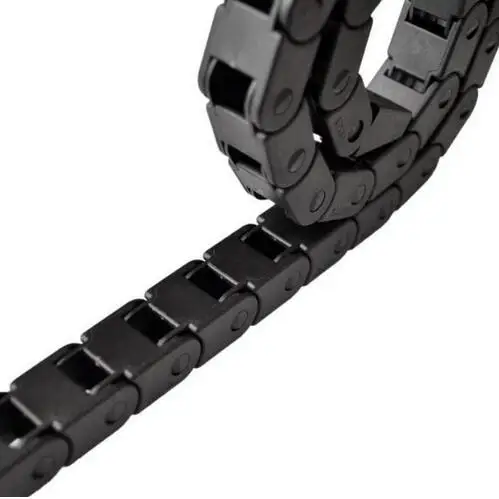 Best price!!! 10 x 10mm L1000mm Cable Drag Chain Wire Carrier with end connectors for CNC Router Machine Tools |