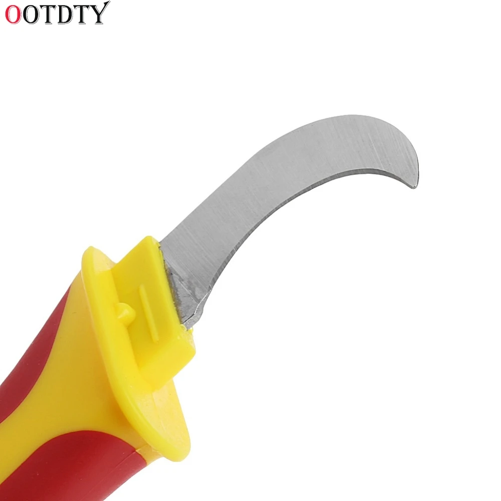 1 Pc Electrician Knife Cutting Off Tool Repairing Hook Plastic Handle Hand Tools | Инструменты