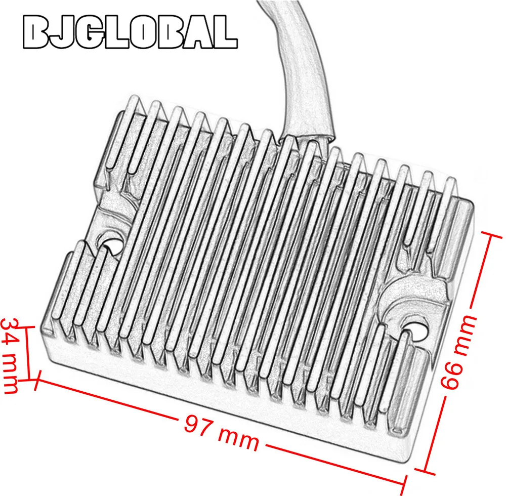 Регулятор напряжения мотоцикла лодки выпрямитель 12 В для Davidson XL 1200C Custom 1200S Sport XLH