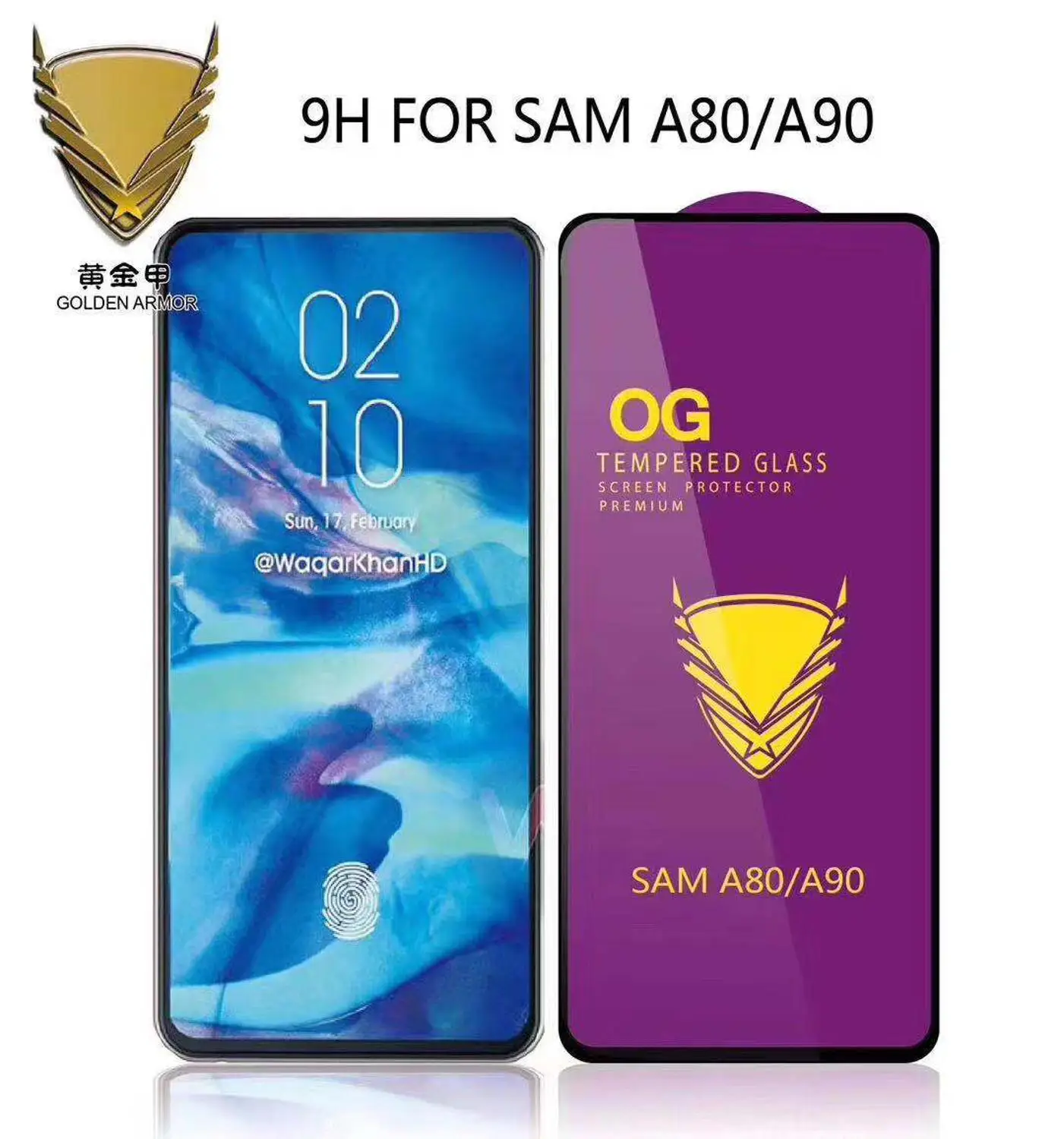 

Изогнутое закаленное стекло, для Samsung Galaxy A50 A20 A10 M10 M20 M30 A70 A40 A30 A80 A90, 10 шт.