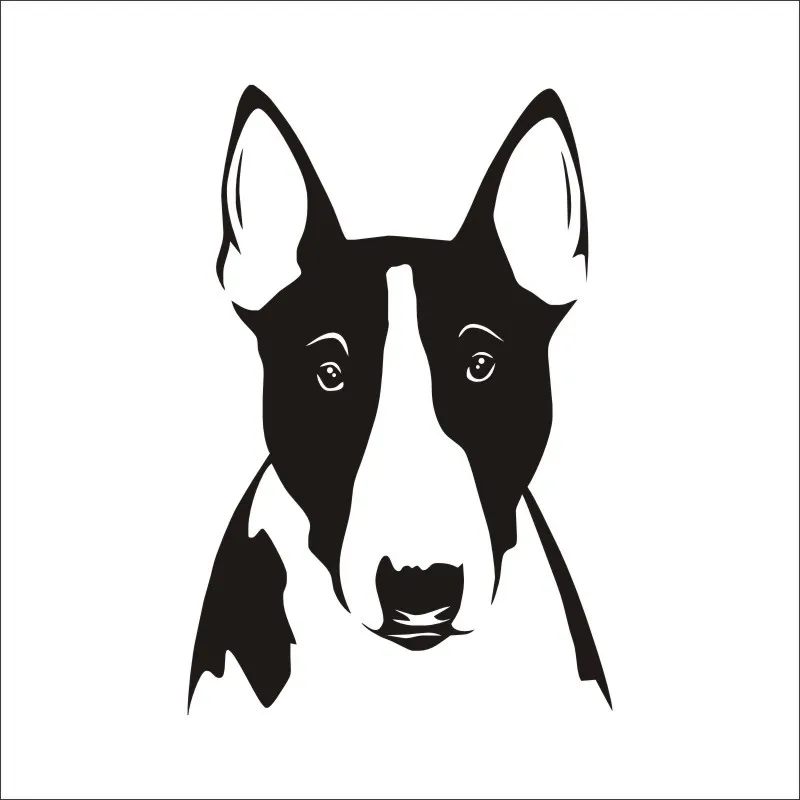 Наклейка на стену в виде собаки для детской комнаты | Дом и сад