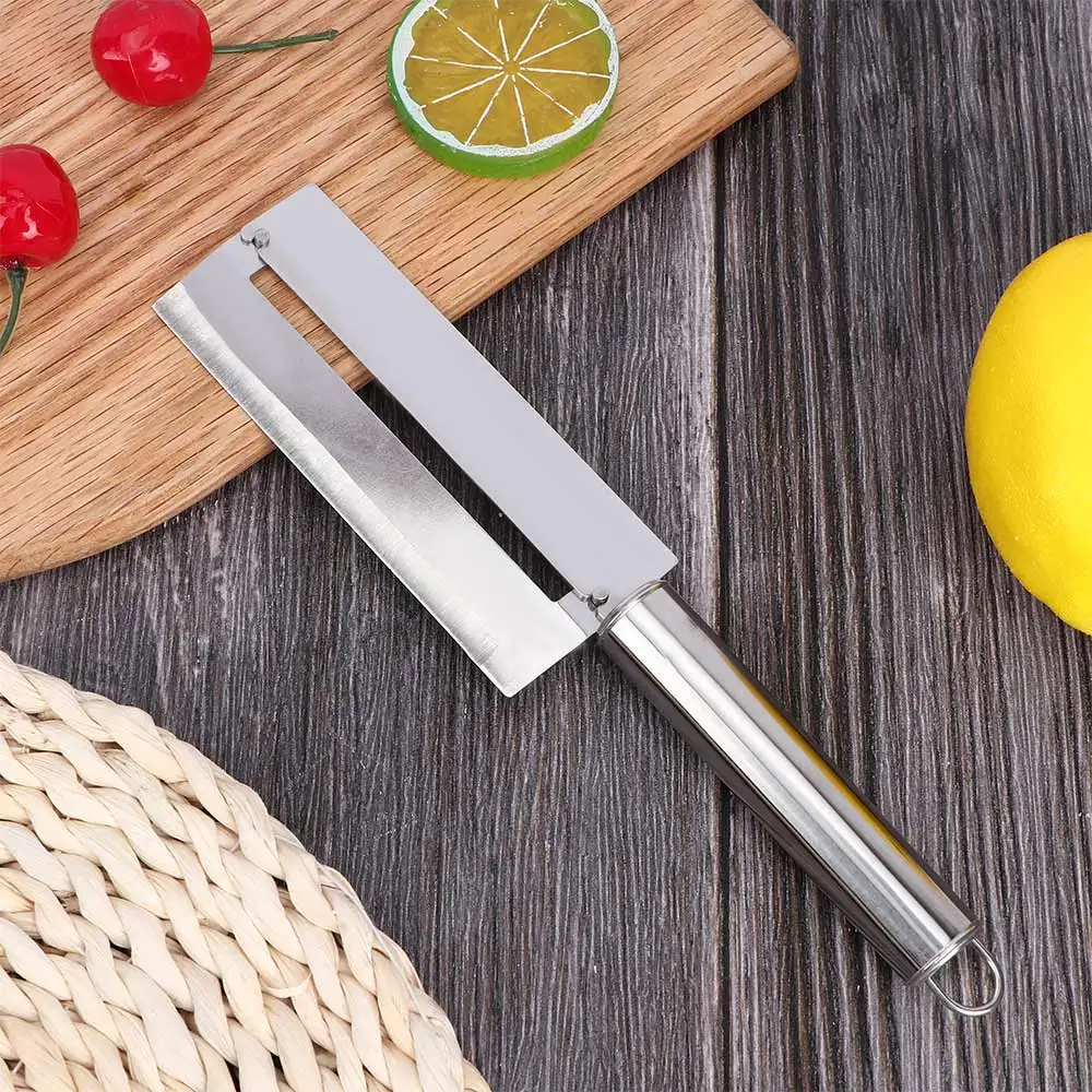 Нож из нержавеющей стали для ананаса нож очистки овощей практичный стальной