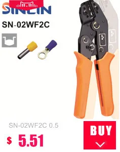 LAS-005 Multi function Crimp Of Energy Saving Crimping Pliers Two sets of dies at both side for using and storing easily crimper